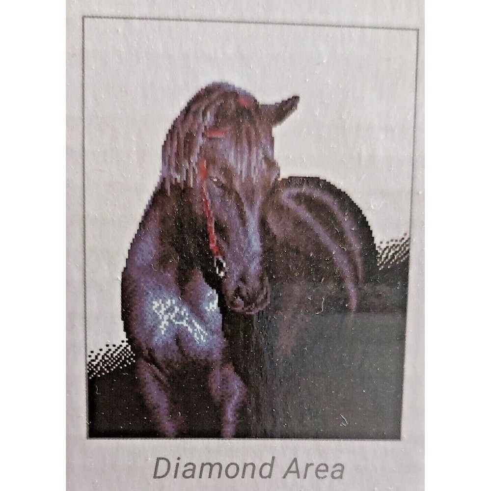 Diamond‎ Dotz Diamond Embroidery Facet Art Craft Kit Midnight Stallion Horse